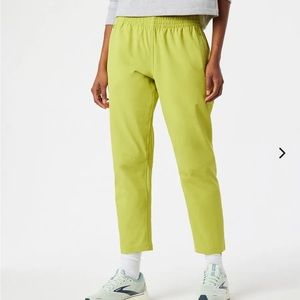 Outdoor Voices Green Apple Rec Trek pants